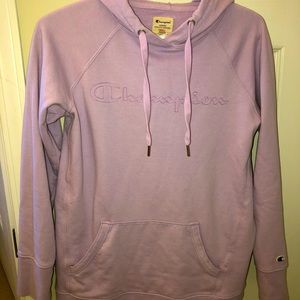 Pink/Lilac Purple CHAMPIONS hoodie